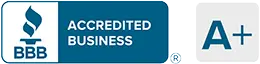 BBB Accredited Business with A+ Rating